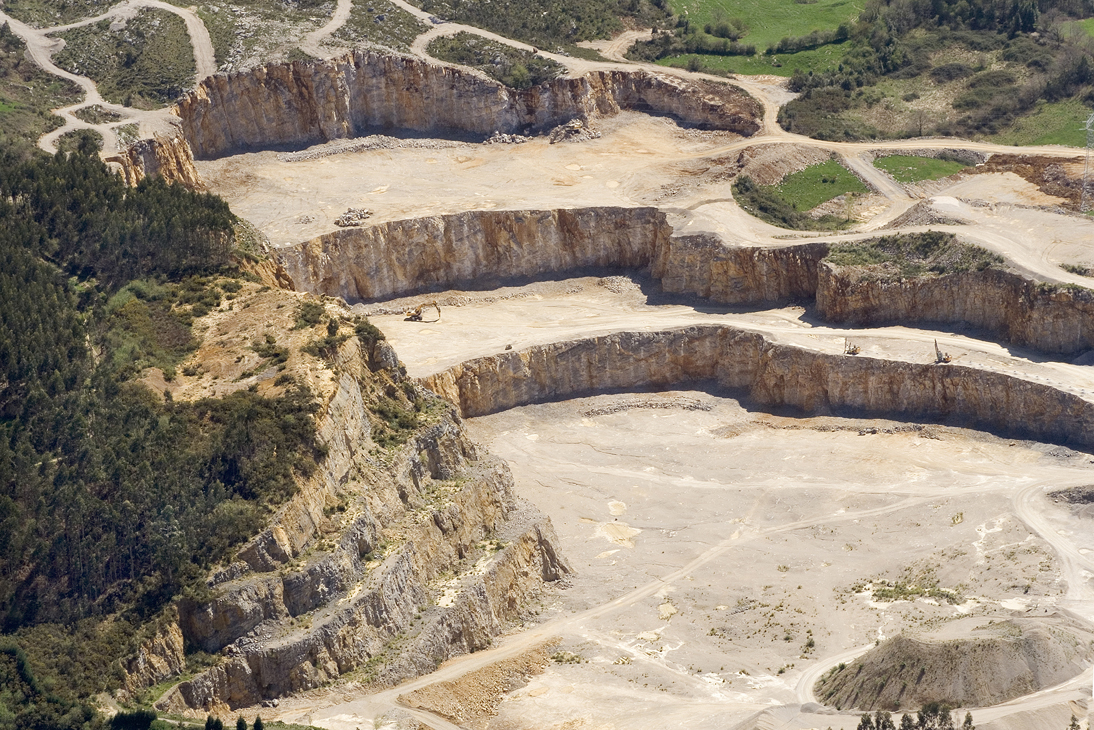 Cantera de caliza